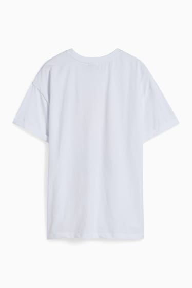 Damen - CLOCKHOUSE - T-Shirt - SmileyWorld® - weiss