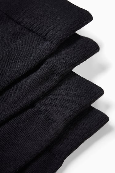 Hommes - Lot de 2 paires - chaussettes - LYCRA® - noir