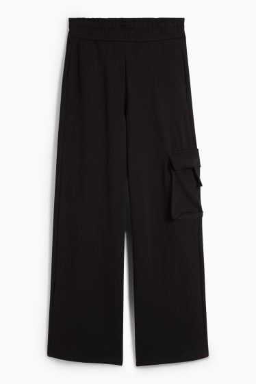 Donna - CLOCKHOUSE - pantaloni sportivi cargo - nero