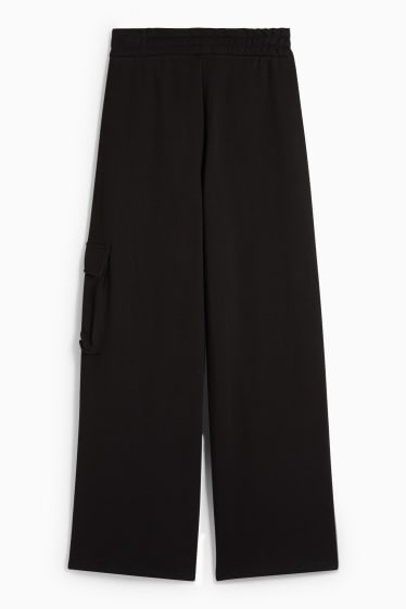Donna - CLOCKHOUSE - pantaloni sportivi cargo - nero