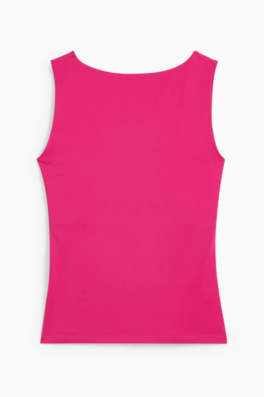 Mujer - Camiseta sin mangas - fucsia