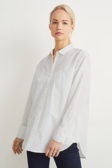 Women - Blouse - white