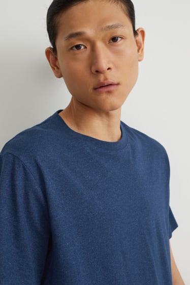 Men - T-shirt - dark blue