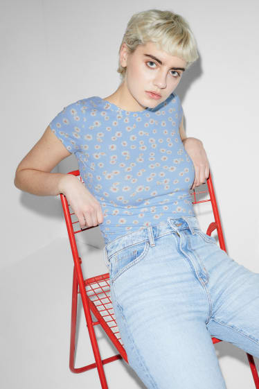 Jóvenes - CLOCKHOUSE - camiseta - azul claro