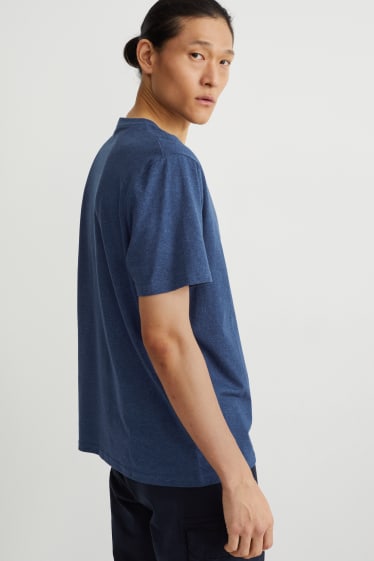 Hommes - T-shirt - bleu foncé