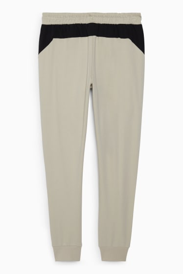 Herren - Jogginghose - schwarz / beige