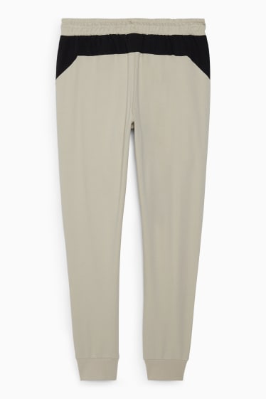 Hommes - Pantalon de jogging  - noir / beige