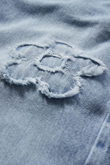 Ragazzi e giovani - CLOCKHOUSE - loose fit jeans - vita alta - jeans azzurro
