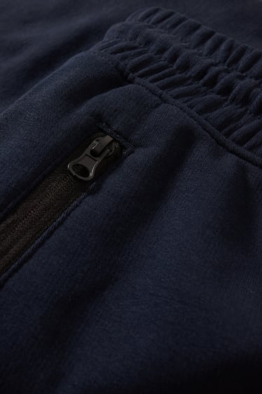 Uomo - Shorts di felpa - blu scuro