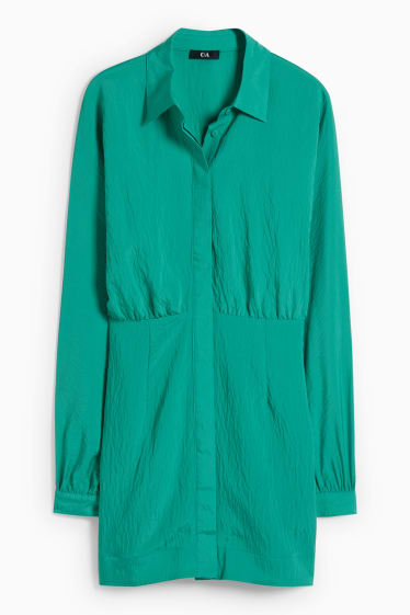 Donna - Vestito a blusa - verde