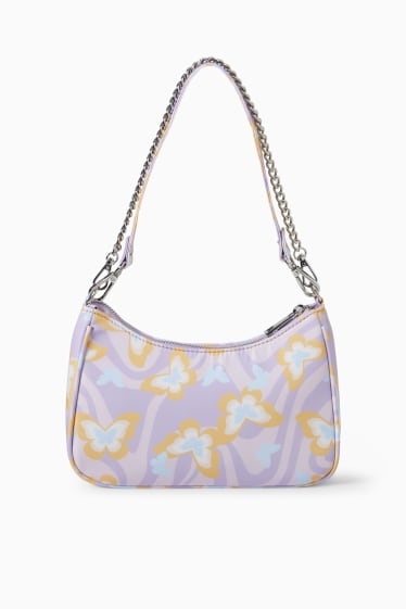 Teens & young adults - CLOCKHOUSE - shoulder bag - patterned - light violet