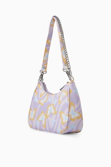 Teens & young adults - CLOCKHOUSE - shoulder bag - patterned - light violet