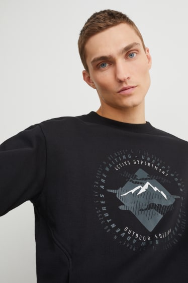 Herren - Sweatshirt - schwarz