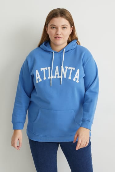 Dames - Hoodie - blauw