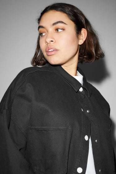 Femmes - CLOCKHOUSE - veste-chemise - noir