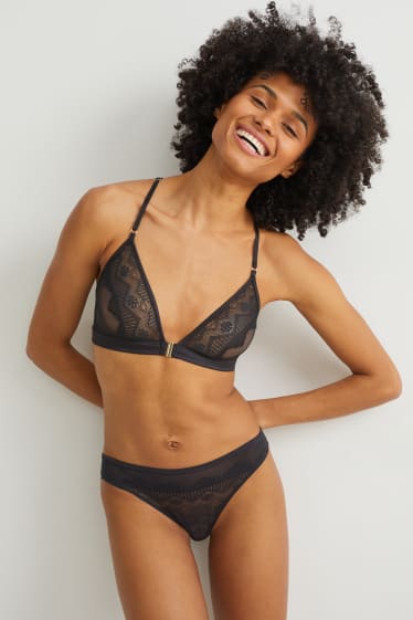 Donna - Slip - nero