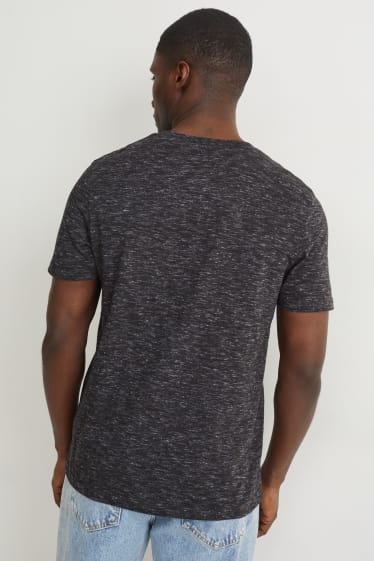 Hommes - T-shirt - mélange gris foncé