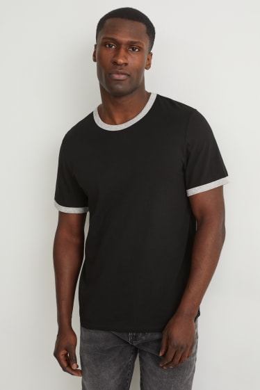 Hommes - T-shirt - noir