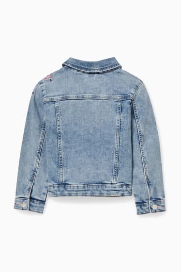 Kinder Mädchen - Jeansjacke - helljeansblau
