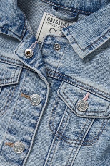 Kinder Mädchen - Jeansjacke - helljeansblau