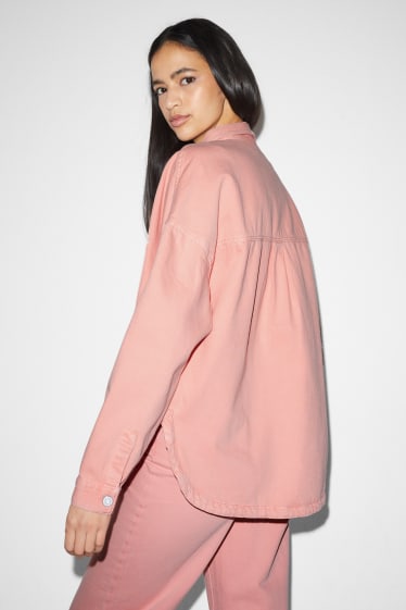 Femmes - CLOCKHOUSE - veste-chemise - rose