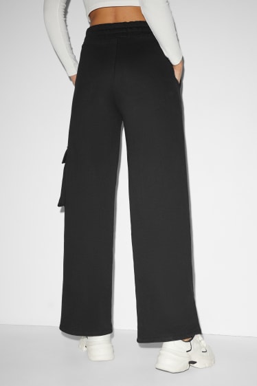 Donna - CLOCKHOUSE - pantaloni sportivi cargo - nero