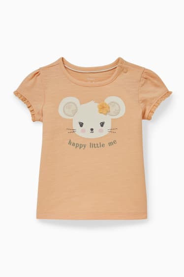 Bébés - T-shirt bébé - orange clair