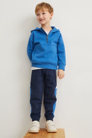 Niños - Pack de 2 - pantalones de deporte - azul oscuro