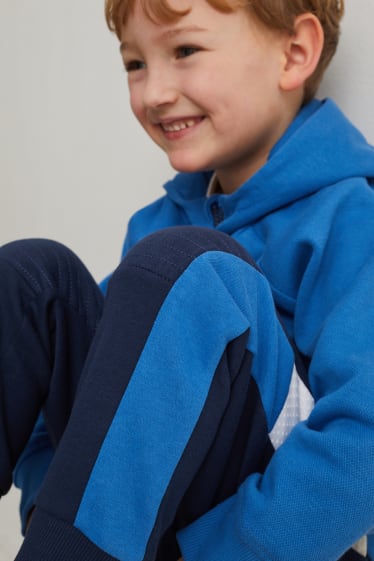 Copii - Băieți - Multipack 2 perechi - pantaloni de trening - albastru închis