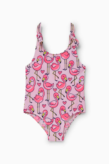 Bébés filles - Maillot de bain - LYCRA® XTRA LIFE™ - à motif - rose