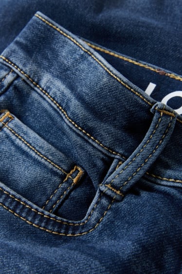 Kinderen: jongens - Slim jeans - jog denim - jeansblauw