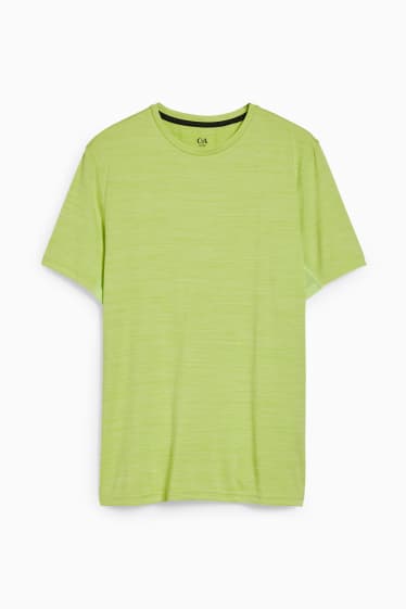 Hommes - Haut de sport  - vert fluo