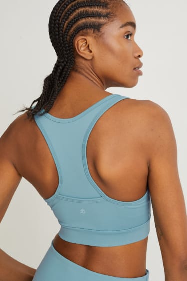 Damen - Funktions-BH - Fitness - 4 Way Stretch - grün