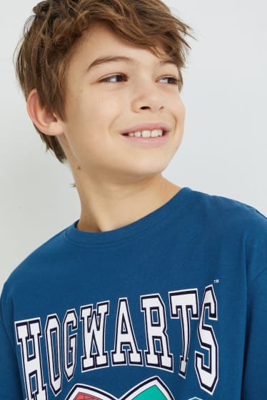 Kinderen - Harry Potter - T-shirt - donkerblauw