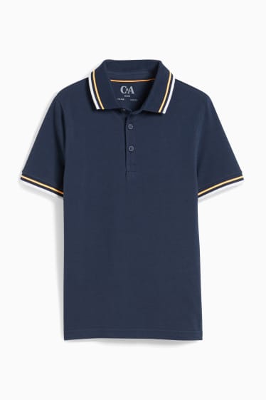 Kinder Jungen - Poloshirt - dunkelblau