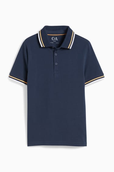 Kinderen - Poloshirt - donkerblauw