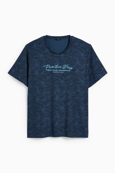 Men - T-shirt - dark blue