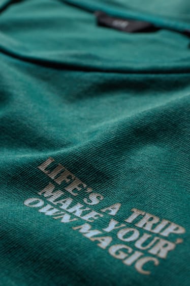 Heren - T-shirt - groen