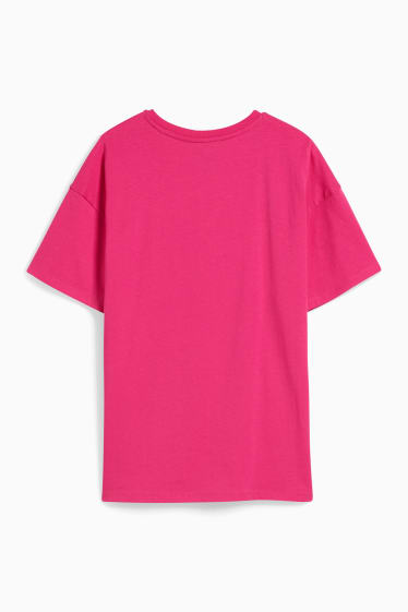 Kinderen - T-shirt - fuchsiarood