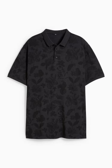 Herren - Poloshirt - schwarz