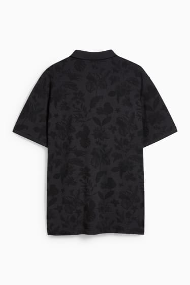 Herren - Poloshirt - schwarz