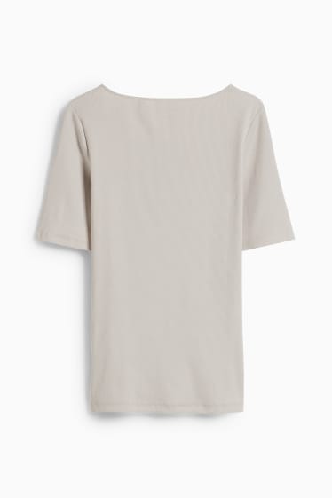 Women - T-shirt - light gray