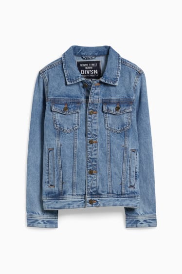 Kinder Buben - Jeansjacke - helljeansblau