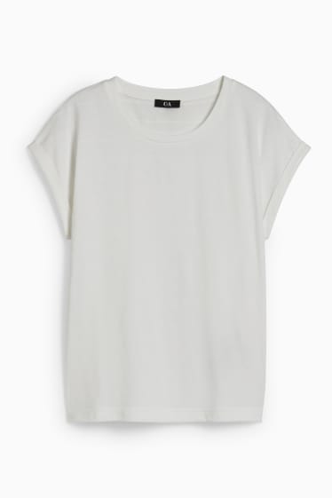 Dames - T-shirt - wit