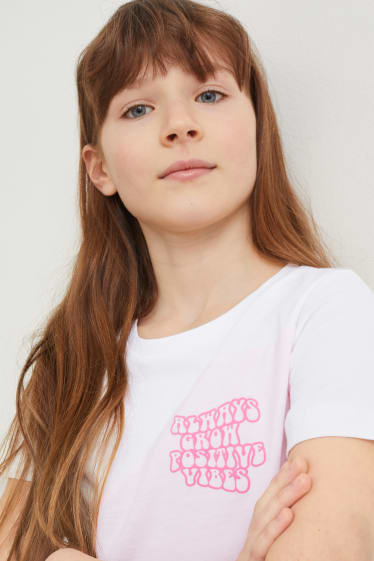 Bambini - Maglia a maniche corte - rosa