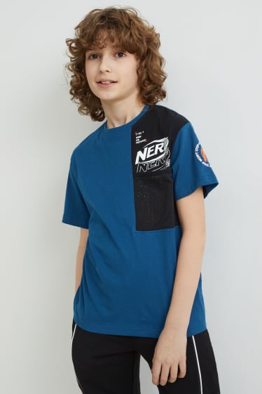 Children - NERF - short sleeve T-shirt - dark blue