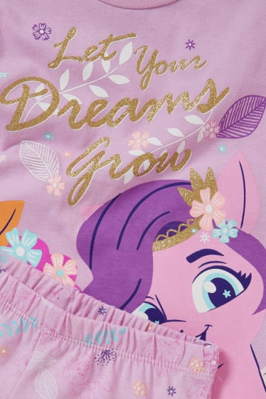 Children Girls - My Little Pony - short pyjamas - light violet