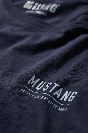 Men - MUSTANG - T-shirt - dark blue