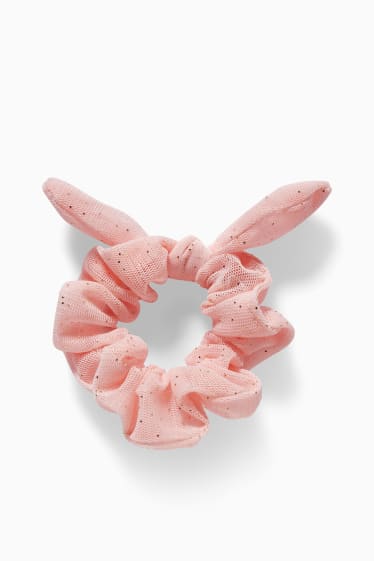 Bambine - Set - t-shirt, gonna ed elastico - 3 pezzi - bianco / rosa