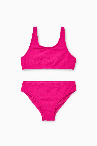 Bambini - Bikini - 2 pezzi - fucsia